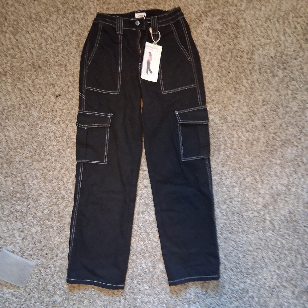 Black Cargo Pants